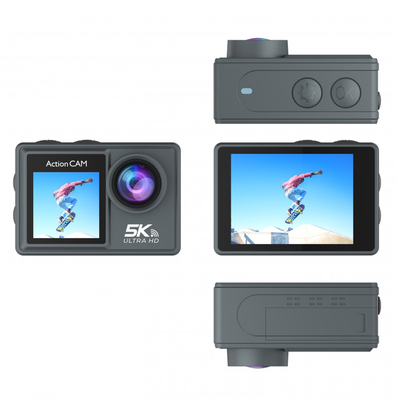 AT-M90TR 2.2 inch 5K 60fps EIS Action Camera